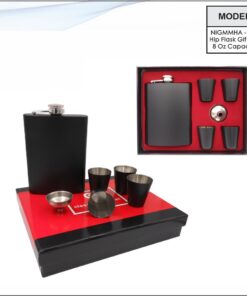 Hip Flask Gift Set - 8oz