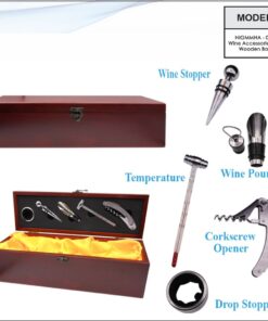 Wine Bottle Accessories Set