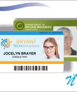 Multi Colour Employee Card