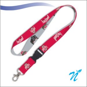 Multi Colour Satin Finish Lanyard - 12 mm