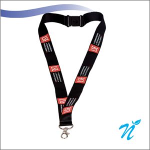 Multi Colour Satin Finish Lanyard - 25 mm