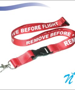 Multi Colour Satin Finish Lanyard - 12 mm