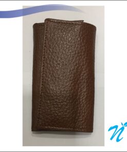 Faux Leather Key Ring Holder