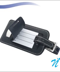Faux Leather Luggage Tag