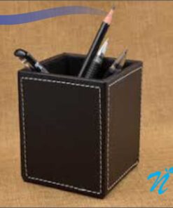 Pure Leather Pen Stand
