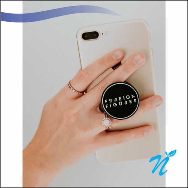 Black Pop Socket