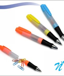 Stationery pen with Clips