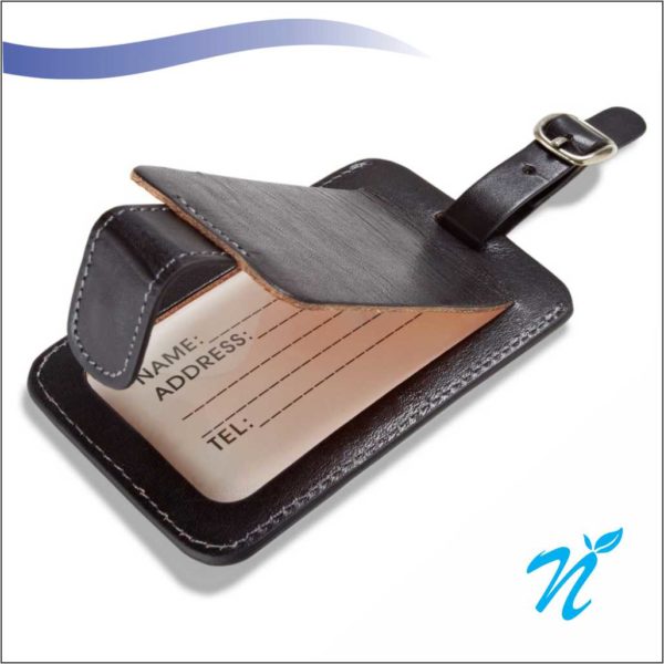 Pure Leather Luggage Tag