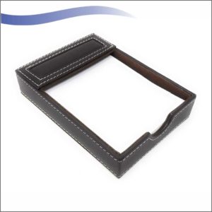 Medium Memo Pad - Leather - Without Paper