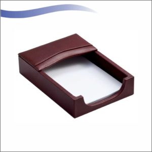 Medium Memo Pad - Leather - Without Paper