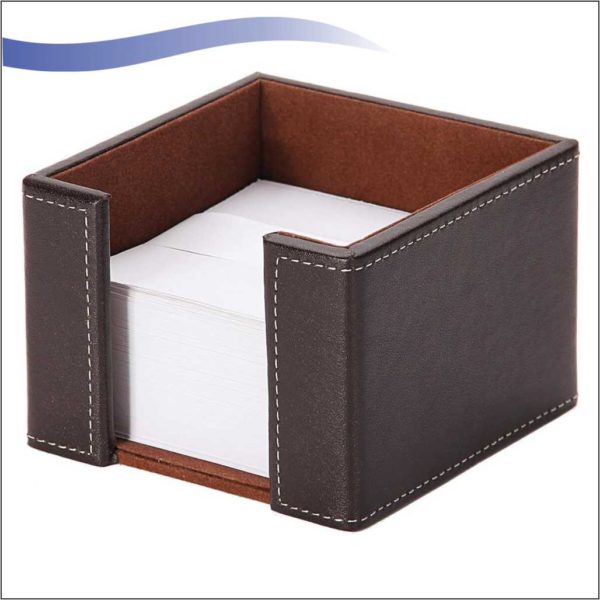 Medium Memo Pad - Leatherette - Without Paper