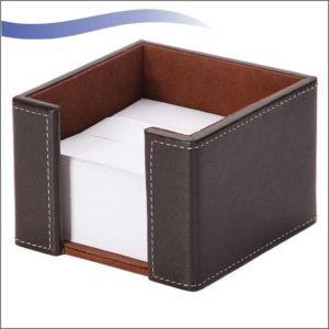 Medium Memo Pad - Leather - Without Paper