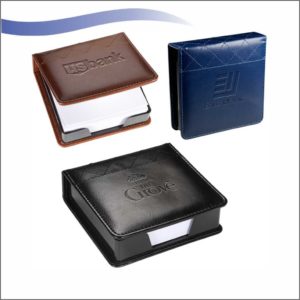Medium Memo Pad - Leatherette - Without Paper
