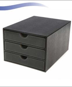 Leatherette Organiser Drawer - For Table
