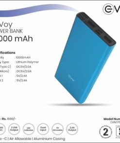 EVM Envoy Powerbank - 10000 MAH