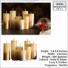 Sparkle Pillars ( Set of 4 )