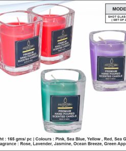 Shot Glass Candles (Set of 5)