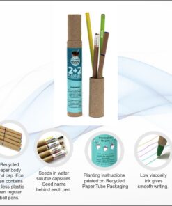 Plantable Eco Pen And Pencil Combos