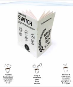 Plantable A5 Notepad - Staple Binding
