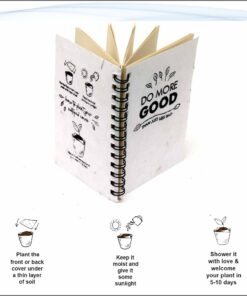 Plantable Mini Notepad - Wire-O Binding