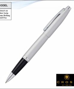 Calais Satin Chrome Rolling Ball Pen