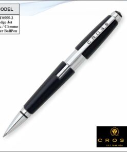 Cross Edge Jet Black Roller Ball Pen