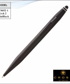Tech 2 Matt Black ball pen with Stylus