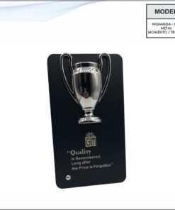 Metal Desktop Plaque