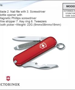 Victorinox Swiss Knife - Rally - 9 Functions