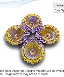 Clay Diyas - Set of 4