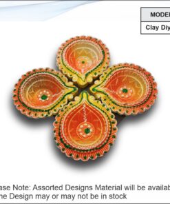 Clay Diyas - Set of 4
