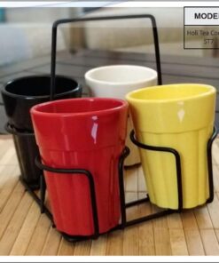 Cuttting Chai Cups WithCoasters