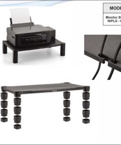 Monitor Stand Wide/Printer Stand (Height Adjustable)