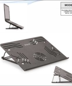 Ergonomic and Multi Angle Adjustable Textured Foldable Laptop Stand