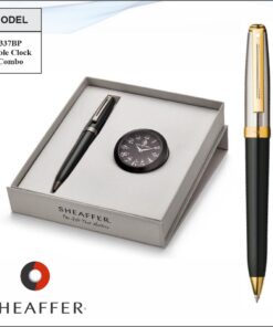 Sheaffer Table Clock  And Pen Combo
