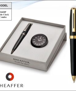 Sheaffer Table Clock  And Pen Combo