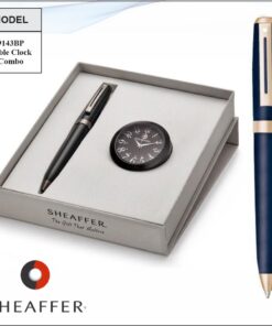Sheaffer Table Clock  And Pen Combo