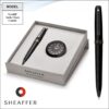 Sheaffer Table Clock  And Pen Combo
