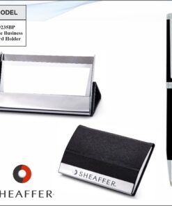 Sheaffer Business Card Holder And Pen Combo