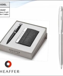 Sheaffer Business Card Holder And Pen Combo