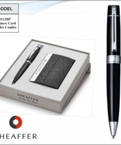 Sheaffer Business Card Holder And Pen Combo