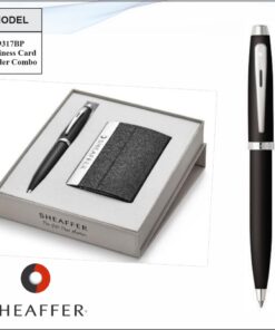 Sheaffer Business Card Holder And Pen Combo