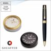 Sheaffer Table Clock  And Pen Combo