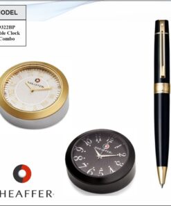 Sheaffer Table Clock  And Pen Combo
