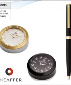 Sheaffer Table Clock  And Pen Combo