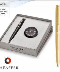 Sheaffer Table Clock  And Pen Combo