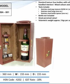 Travel Bar Accessories Set