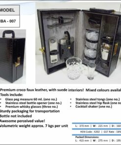 Travel Bar Accessories Set