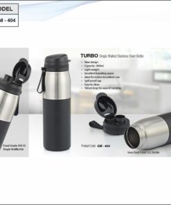 TURBO - SINGLE WALL S.S BOTTLE - 900 ML