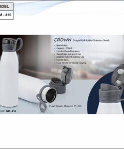 CROWN - SINGLE WALL S.S. BOTTLE - 650 ML